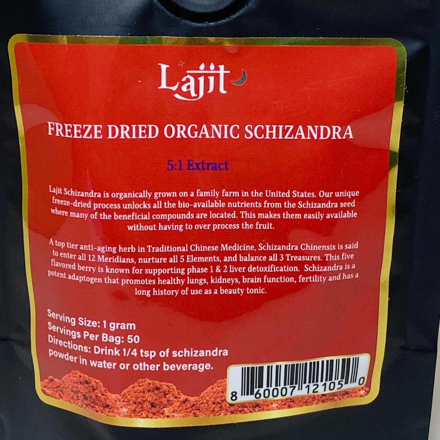 Schizandra Powder by Lajit Gold