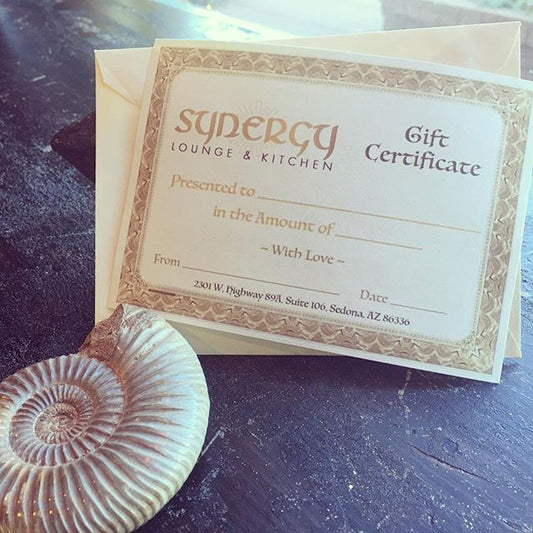 Gift Certificate for Sedona Apotheca & Synergy